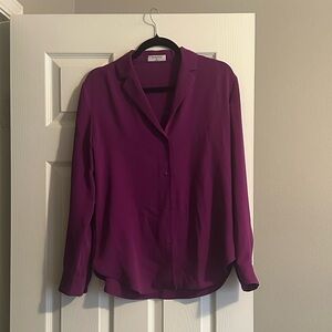 Babaton purple blouse XS